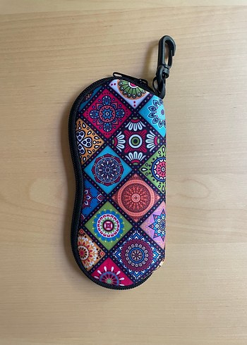 Renkli Fermuarlı gözlük kılıfı - Görsel 7