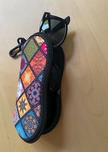 Renkli Fermuarlı gözlük kılıfı - Görsel 6