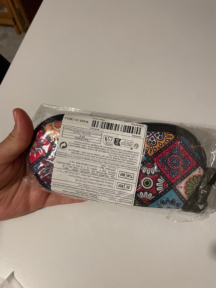 Renkli Fermuarlı gözlük kılıfı - Görsel 5