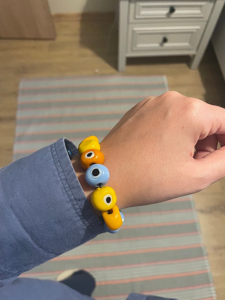 Taş boyama Kadın Bileklik - Görsel 3