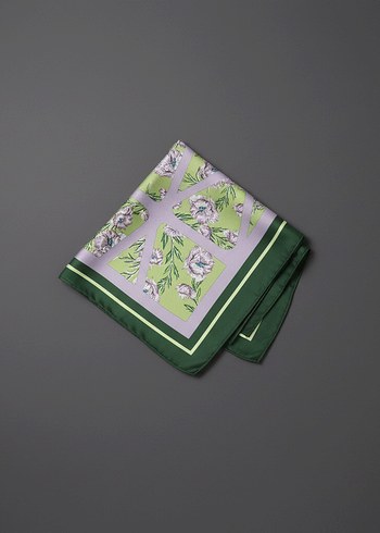 İpek Görünümlü Saten Kadın Fularlar - Görsel 11