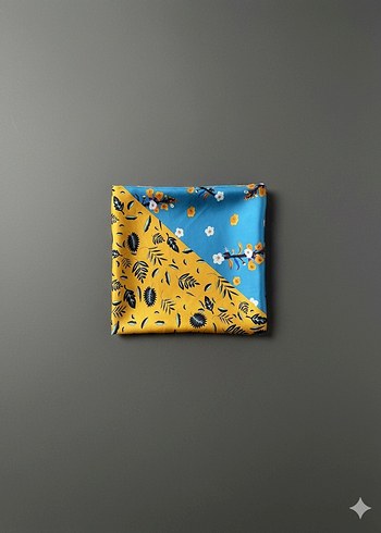 İpek Görünümlü Saten Kadın Fularlar - Görsel 13