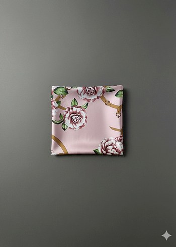 İpek Görünümlü Saten Kadın Fularlar - Görsel 14