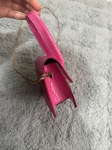  Beden pembe Renk mini pembe çanta