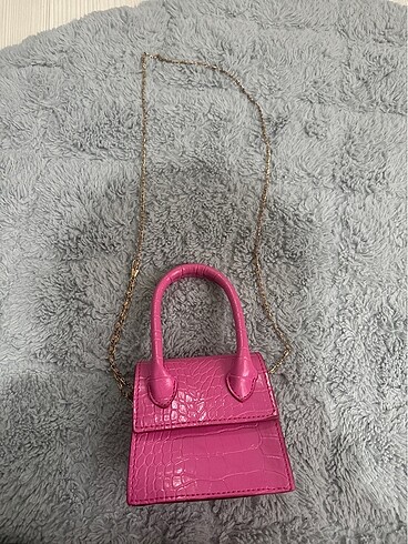 Diğer mini pembe çanta