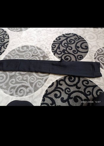 Kürklü Siyah Kadın Termal Tayt - Görsel 3