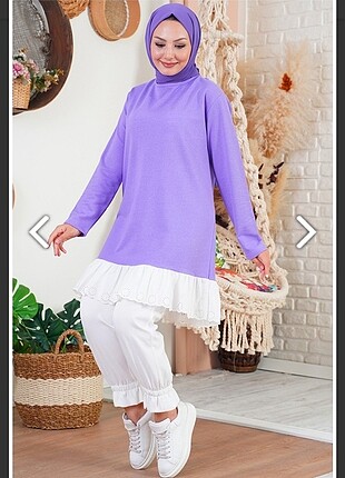 Lila tunik 