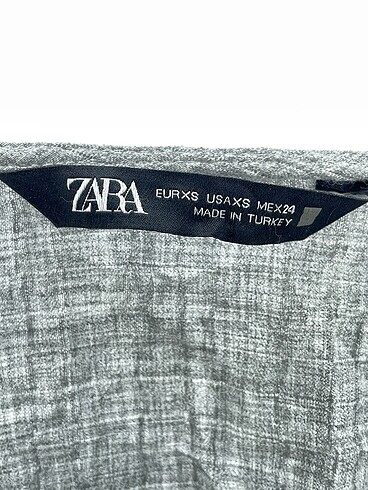 xs Beden gri Renk Zara Bluz %70 İndirimli.