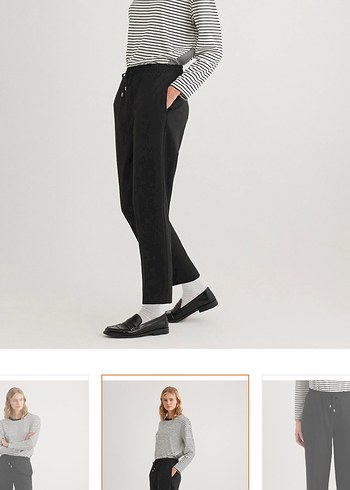 Siyah Kadın Pantolon - Görsel 5