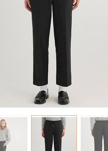 Siyah Kadın Pantolon - Görsel 4