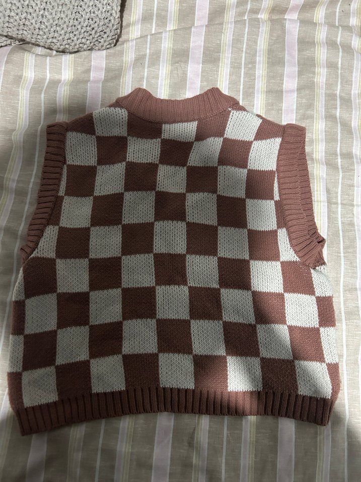 Yaka Örgü Süveter - Görsel 2