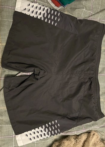 Erkek Siyah Spor Şort ORJİNAL LOTTO - Görsel 2