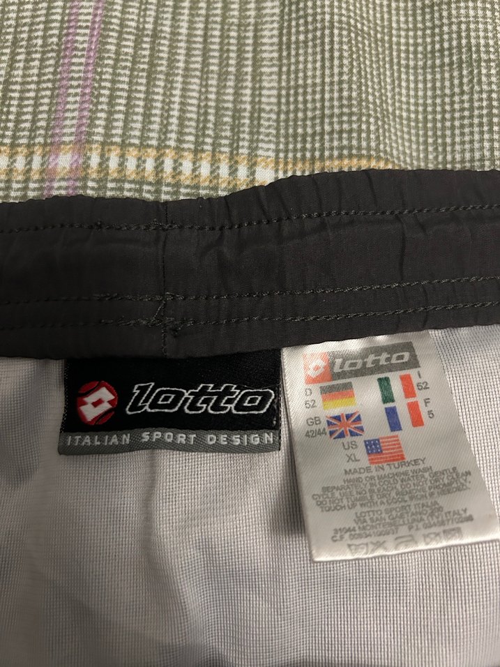 Erkek Siyah Spor Şort ORJİNAL LOTTO - Görsel 3