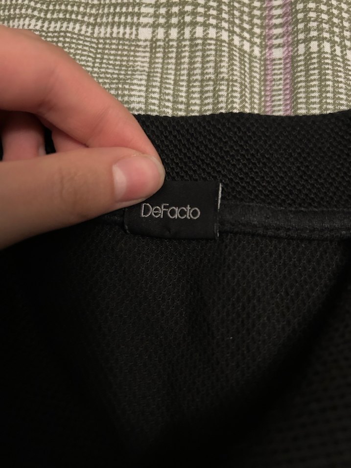 Siyah Erkek Polo Tişört - Görsel 3