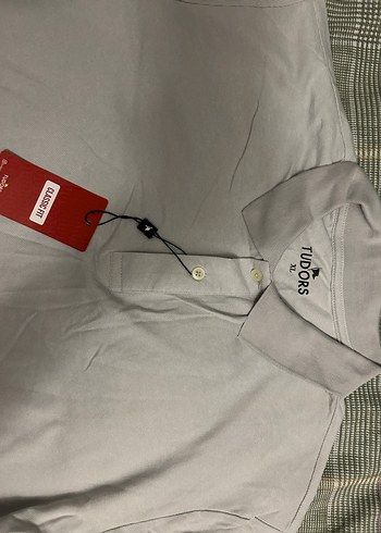 Gri Erkek  Tişört Kısa Kollu - Görsel 3