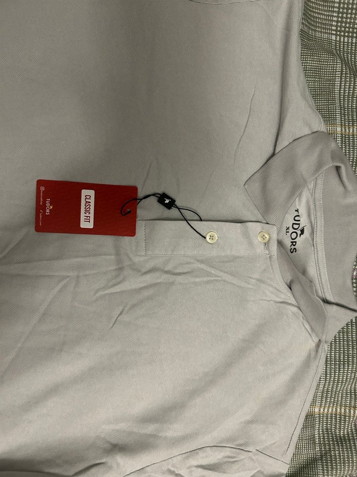 Gri Erkek  Tişört Kısa Kollu - Görsel 2