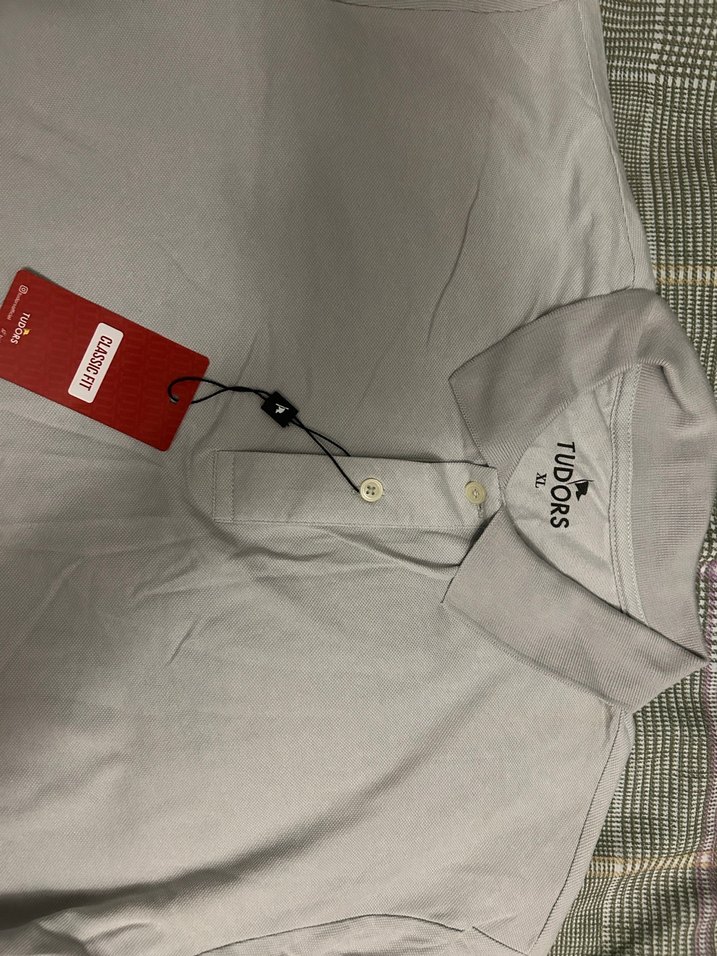 Gri Erkek  Tişört Kısa Kollu - Görsel 3