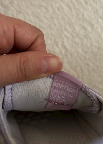 Kız Çocuk Mor Cırtlı Spor Ayakkabı - Görsel 6