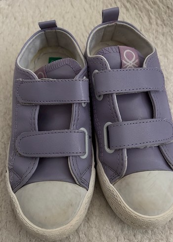 Kız Çocuk Mor Cırtlı Spor Ayakkabı - Görsel 8