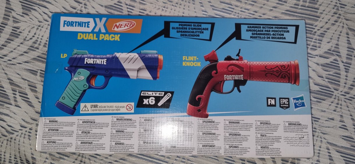 Nerf Fortnite Dual Pack F6243 2 DART TABANCASI - Görsel 2