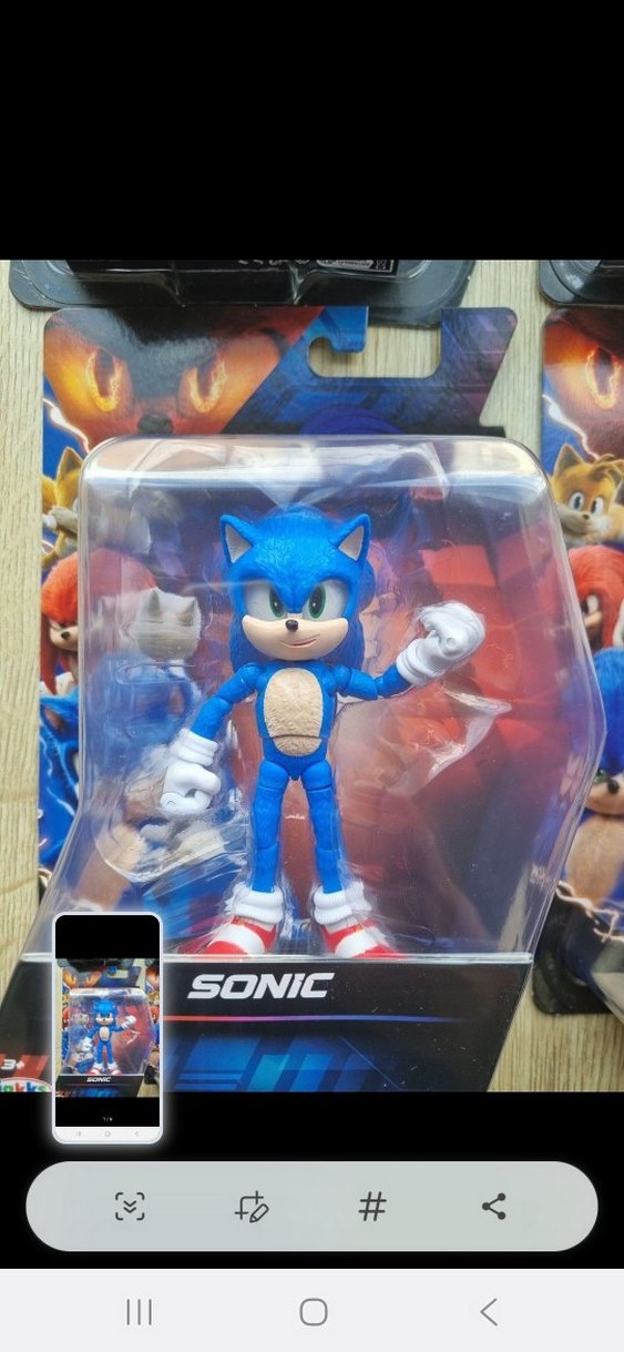 sonic 3 hedgehog 13cm figür - Görsel 2