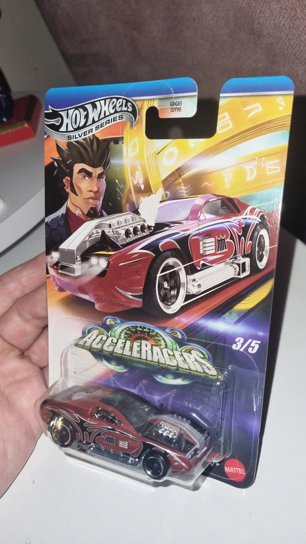 HOT WHEELS Silver Series AcceleRacers Hollowback JCB93 - Görsel 4