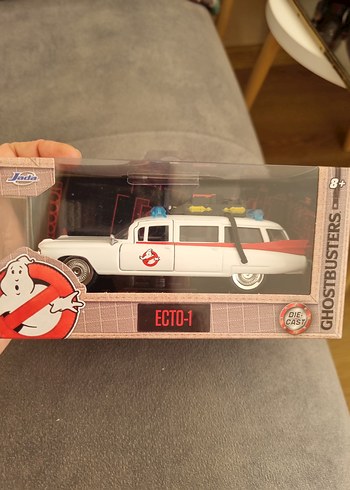Ghostbusters Ecto-1 Beyaz Oyuncak Araba - Görsel 4
