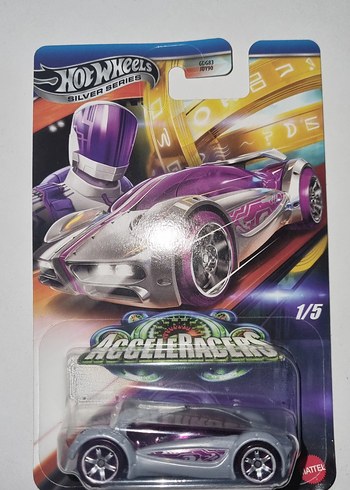 HOT WHEELS Silver Series AcceleRacers Iridium JCB92 - Görsel 3