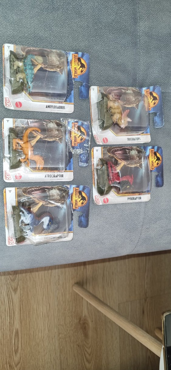 Jurassic World Mikro Dinozor Figürleri Seti - Görsel 2