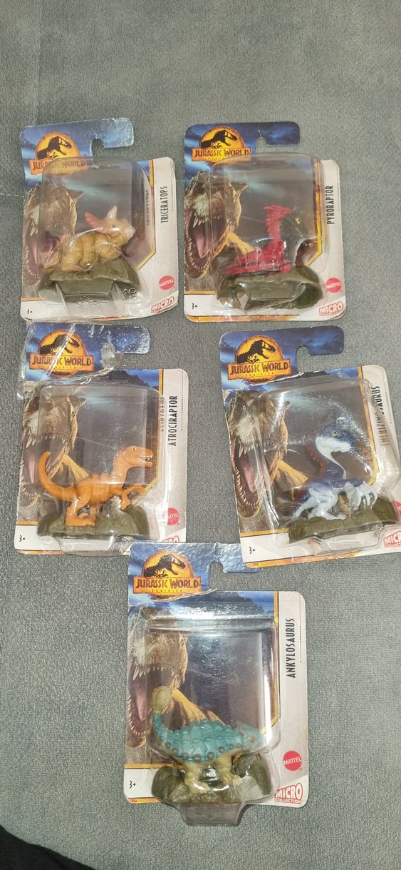 Jurassic World Mikro Dinozor Figürleri Seti - Görsel 3
