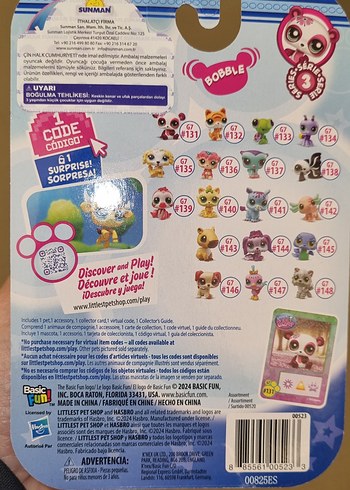 Littlest petshop G7 #131 131 sıfır - Görsel 3