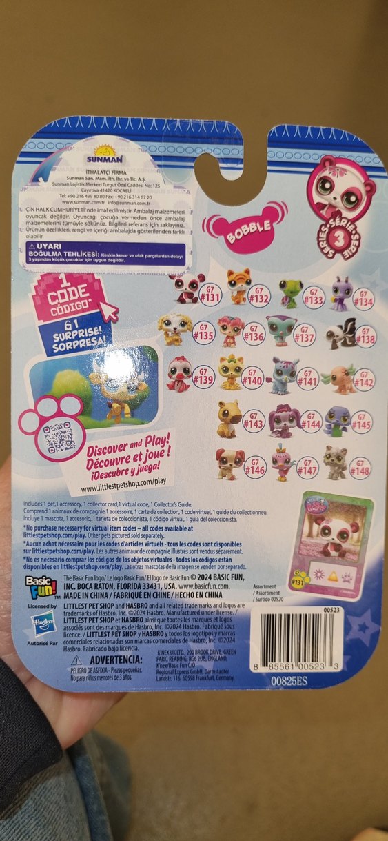 Littlest petshop G7 #131 131 sıfır - Görsel 3