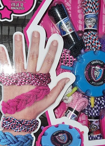 Beden Renk monster high bileklik bilezik yapim seti