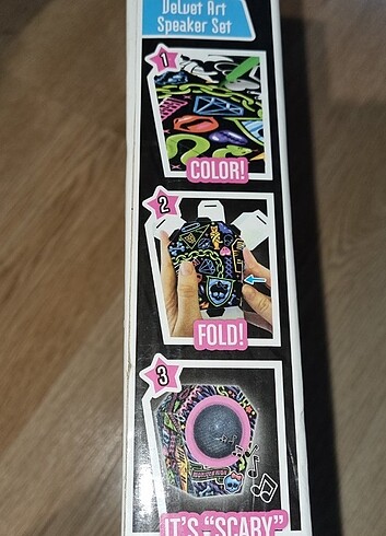 Beden Renk Monster High Hoparlör Tasarım Seti