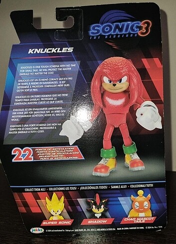 Beden sonic shadow knuckles