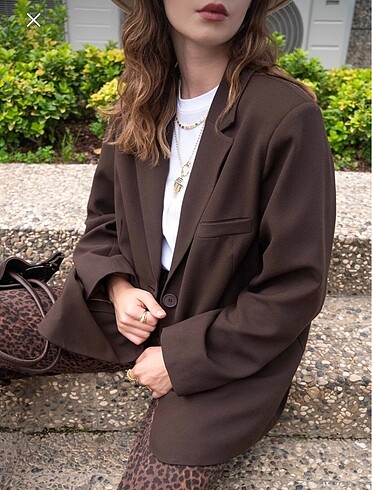 Bershka Blazer Ceket