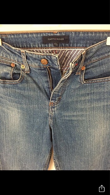 Tommy Hilfiger Tommy Hilfiger ispanyol paça kadın pantolon