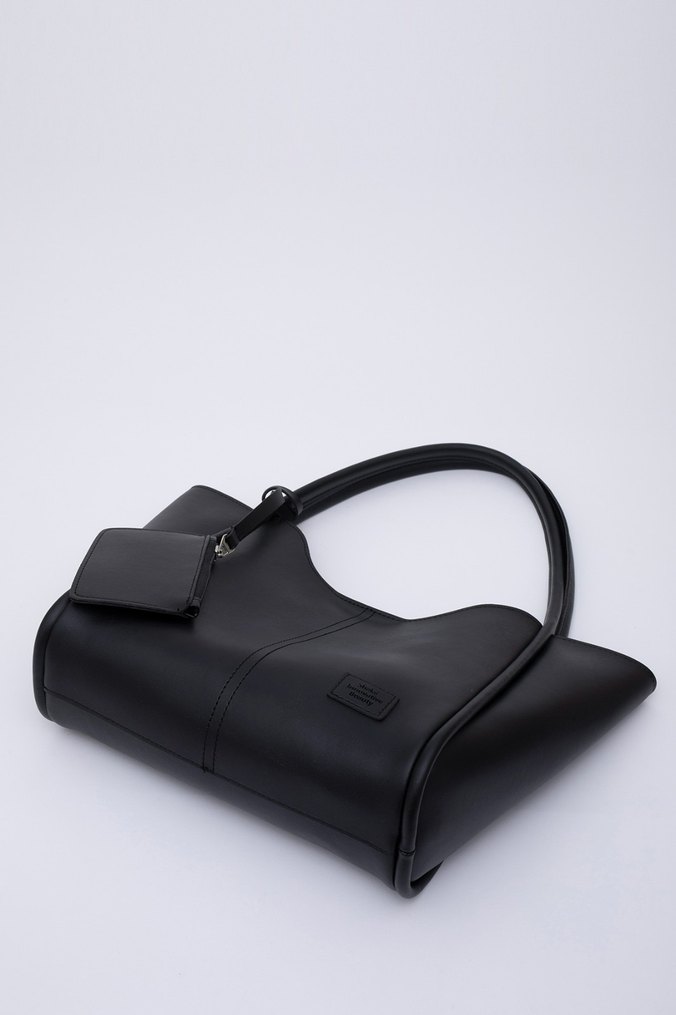 Siyah Shaka En Çok Satan Suni Deri Kadın Çanta - Görsel 5