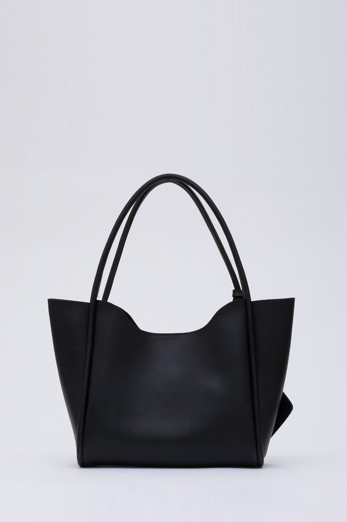 Siyah Shaka En Çok Satan Suni Deri Kadın Çanta - Görsel 3