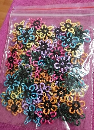  Beden çeşitli Renk Mekik oyası