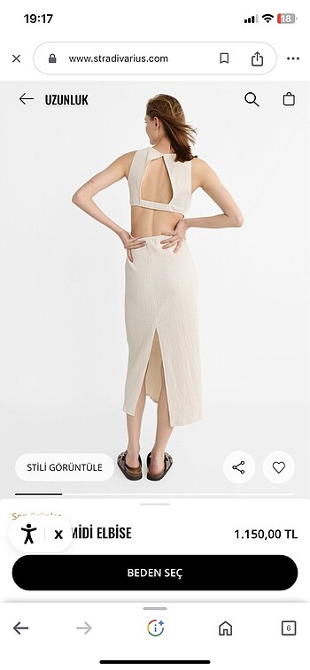 Stradivarius Yazlık elbise