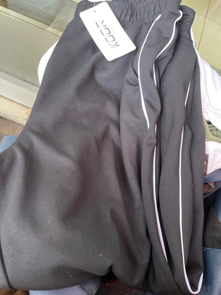 Kadın Siyah Beli Lastikli Modal Karışımlı Eşofman Altı - Görsel 4