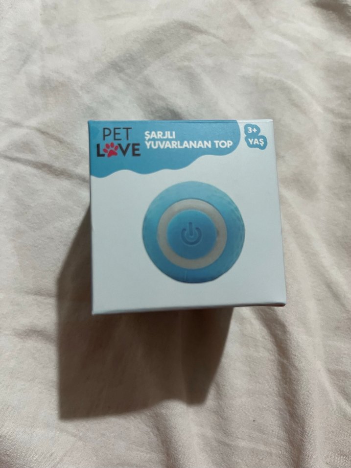 Gri Kedi Oyuncağı Top - Görsel 3