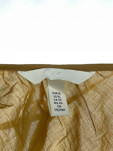 xl Beden kahverengi Renk H&M Kısa Elbise %70 İndirimli.