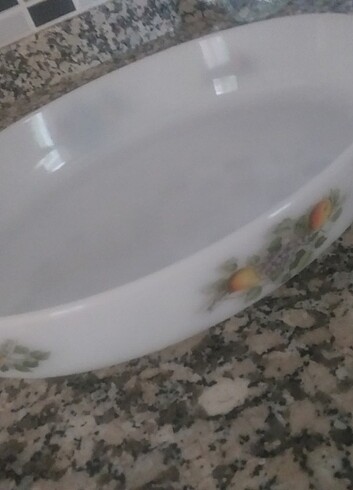 Oval servis tabağı 