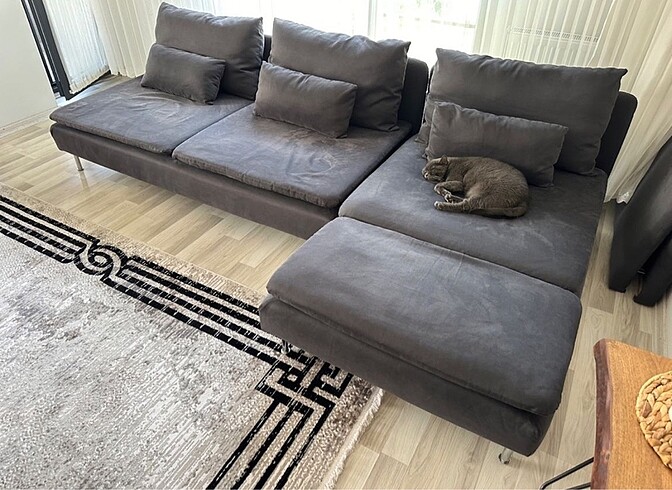 SÖDERHAMN 3lü Kanepe Kılıfı