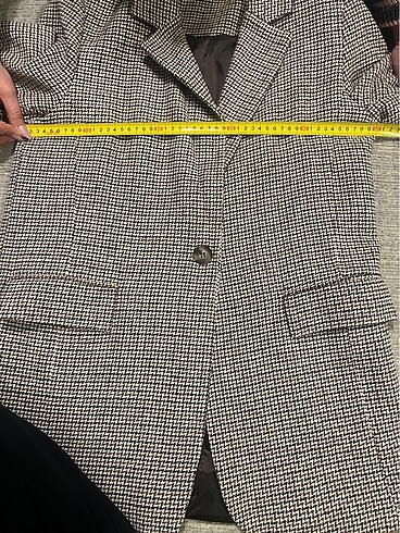 s Beden kahverengi Renk Kışlık blazer