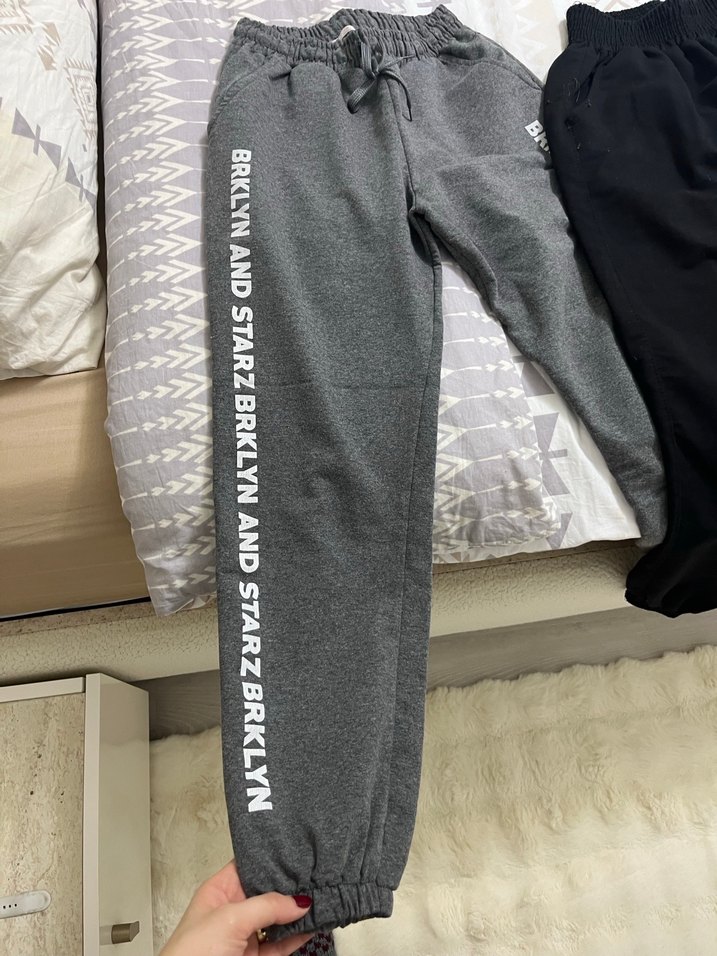 GRİ VE SİYAH EŞOFMAN - Görsel 3