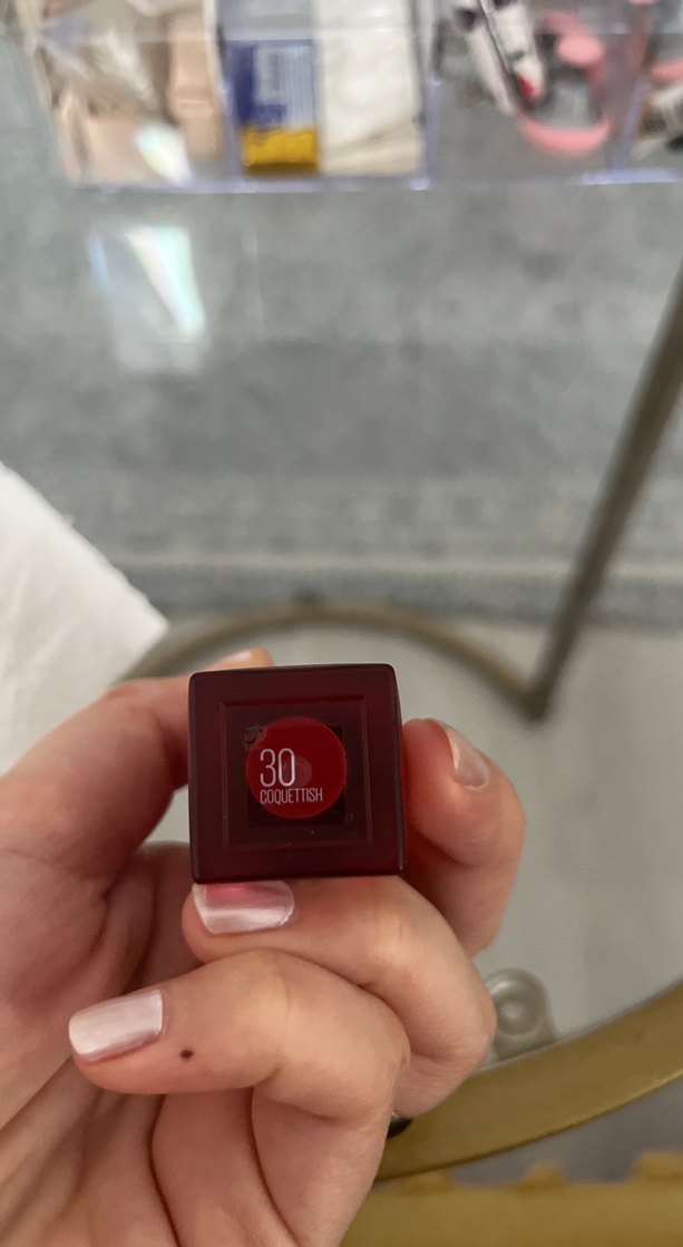 Maybelline SuperStay Koyu Kırmızı Dudak Tint - Görsel 2