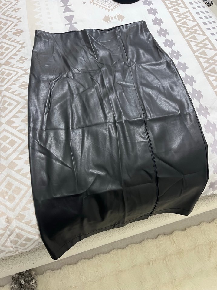 DERİ ETEK M BEDEN - Görsel 3